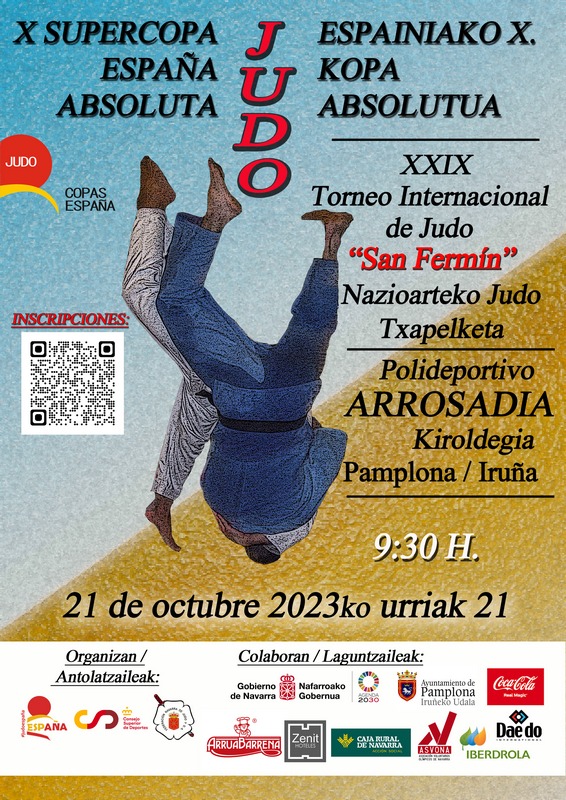 RETRANSMISI&Oacute;N EN DIRECTO SUPERCOPA DE ESPA&Ntilde;A ABSOLUTA DE PAMPLONA 21-10-23